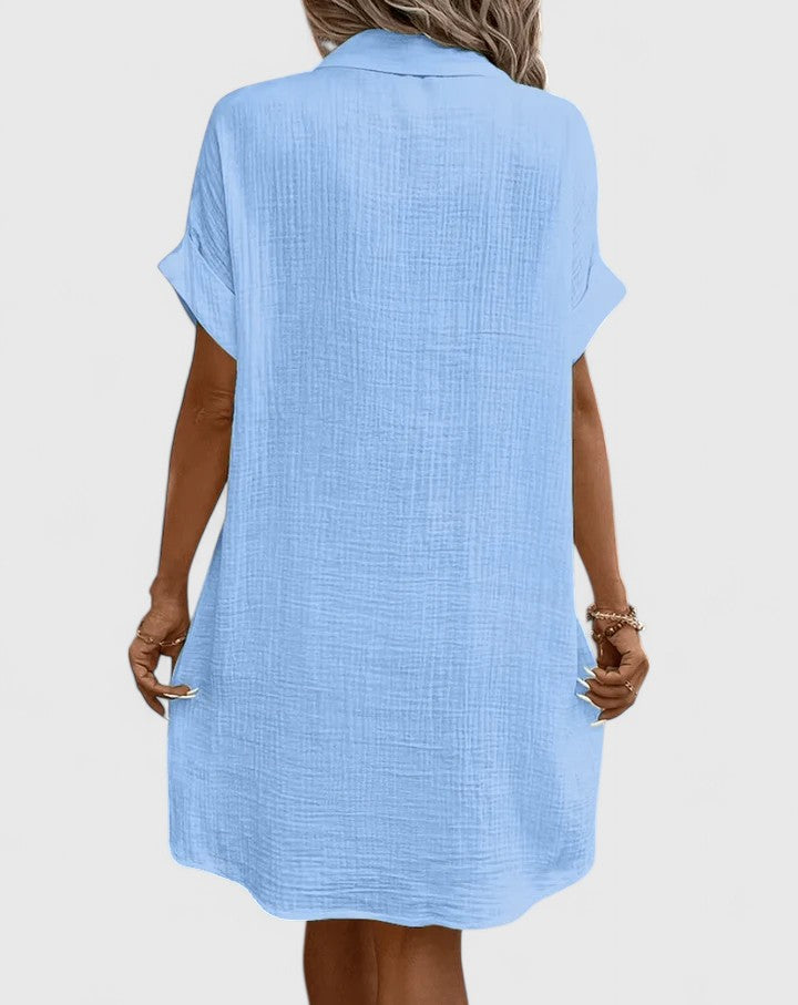 Women's Gianelleza Sophisticated Midi Dress - For Breezy Days
