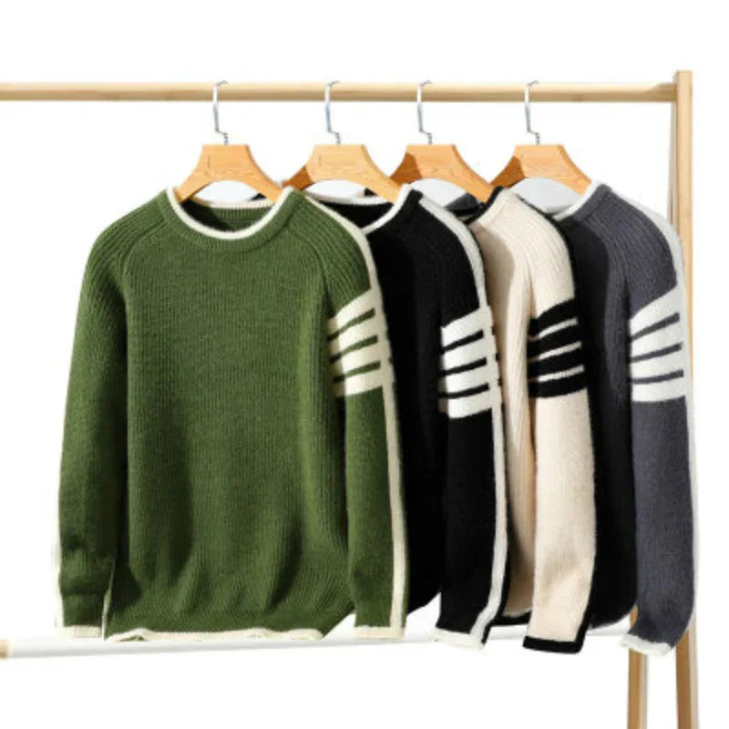 Women's Soft Knit Jumper – Snug Fit for Effortless Layering – Black