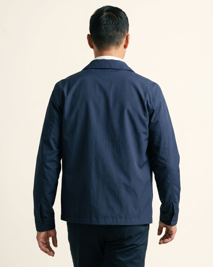 Men's Harrington Jacket – Cotton Gingham-Lined Casual Jacket – view 10