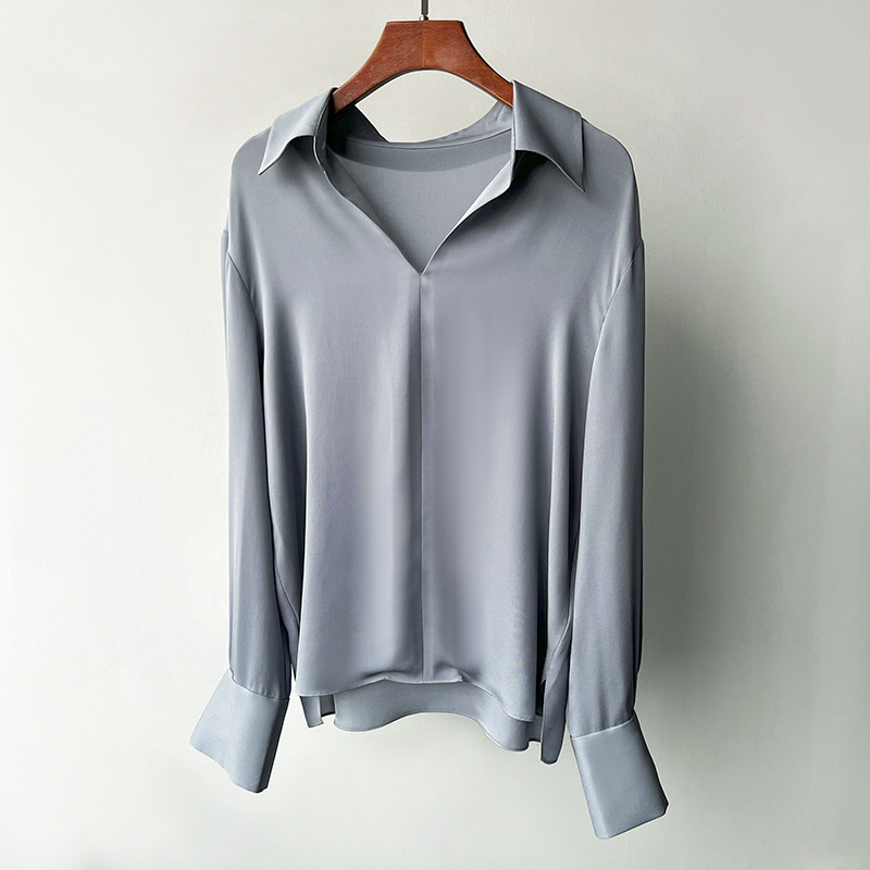 Women's Silk Blouse – Elegant Office to Evening Top – view 5