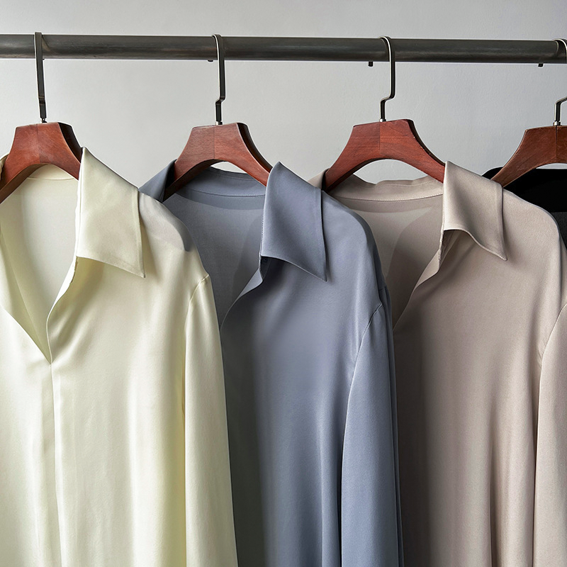 Women's Silk Blouse – Elegant Office to Evening Top – view 2