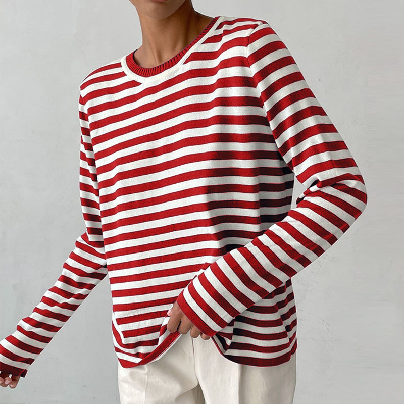 Women's Organic Cotton Striped Shirt – Soft Everyday Top – view 11