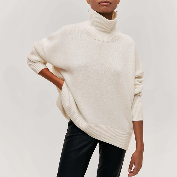 Women's Amelie Knit Turtleneck Jumper – Cosy Winter Layer – view 9
