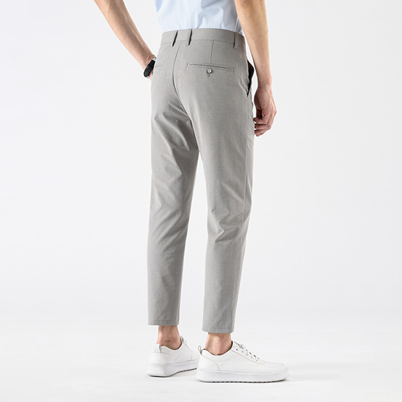 Men's Stretch Tailored Chinos – Straight Leg Smart Casual – view 10