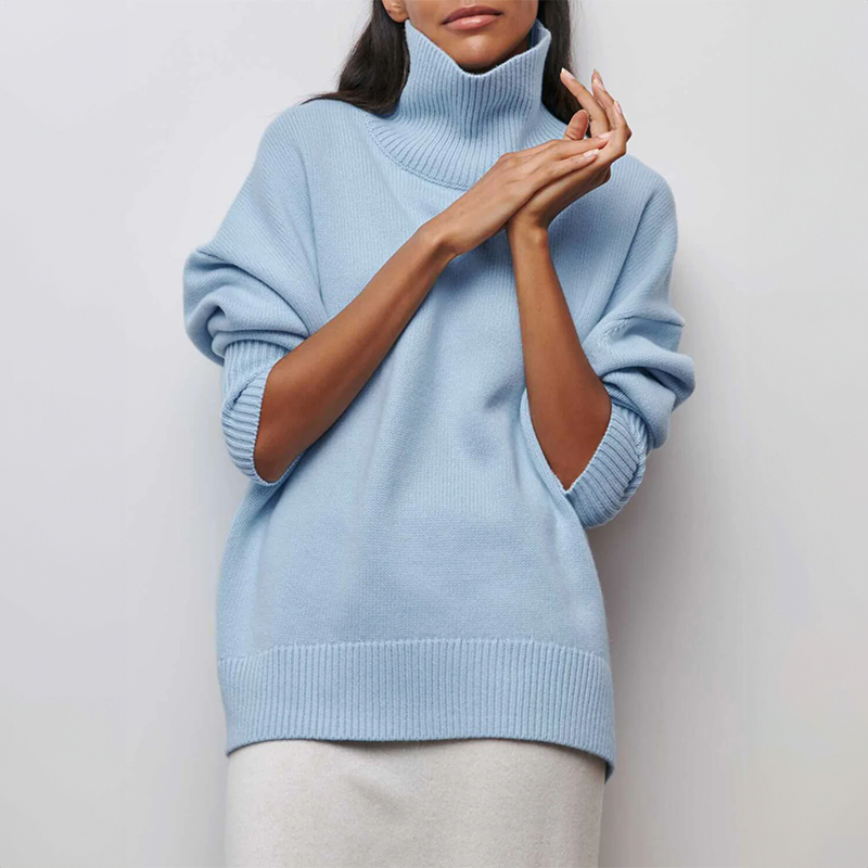 Women's Amelie Knit Turtleneck Jumper – Cosy Winter Layer – view 3