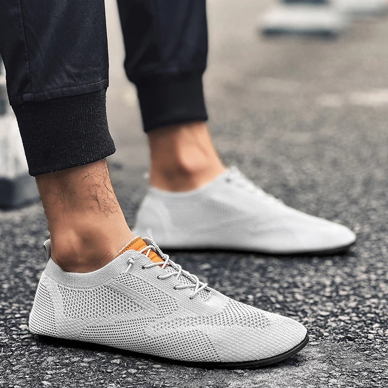 Men's Mesh Knit Slip-On Trainers – Lightweight Comfort – view 9