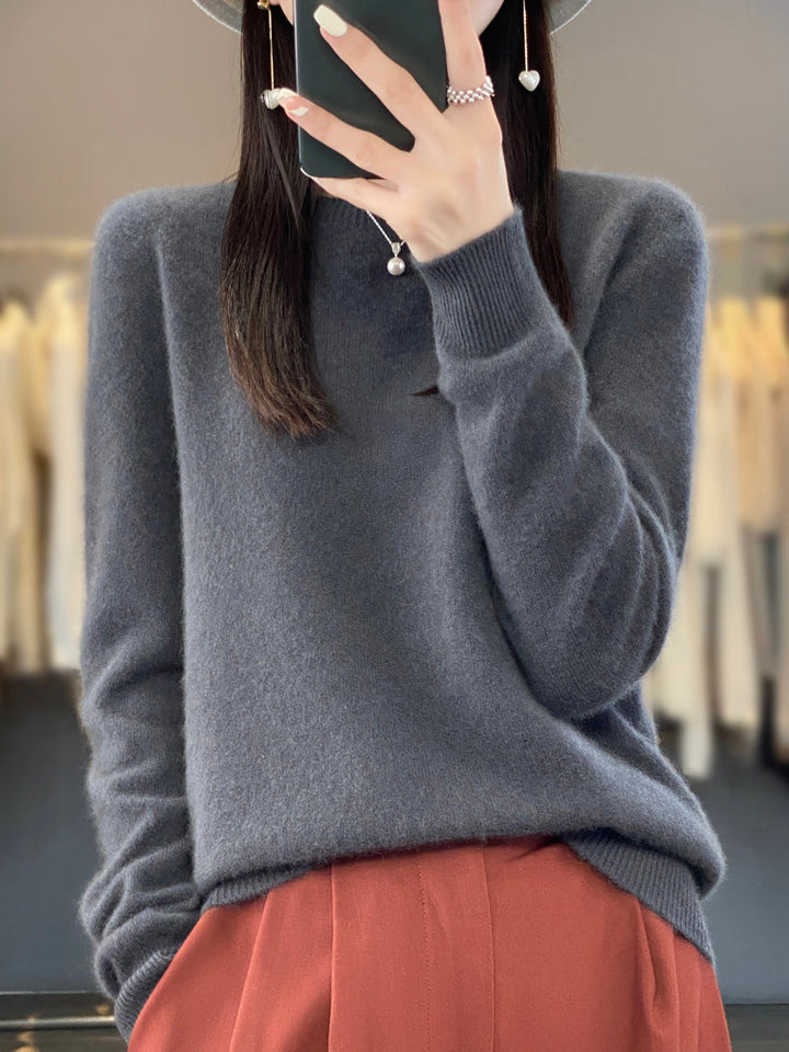 Men's Relaxed Fit Sweater - Cozy Winter Essential Everyday