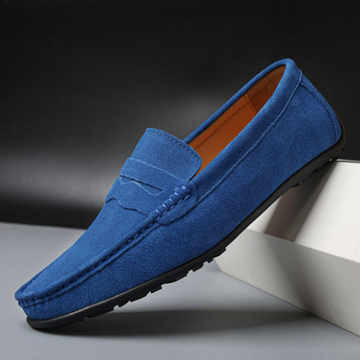 Men's Suede Loafers – Comfortable Slip-On Smart Casual Shoes – view 8