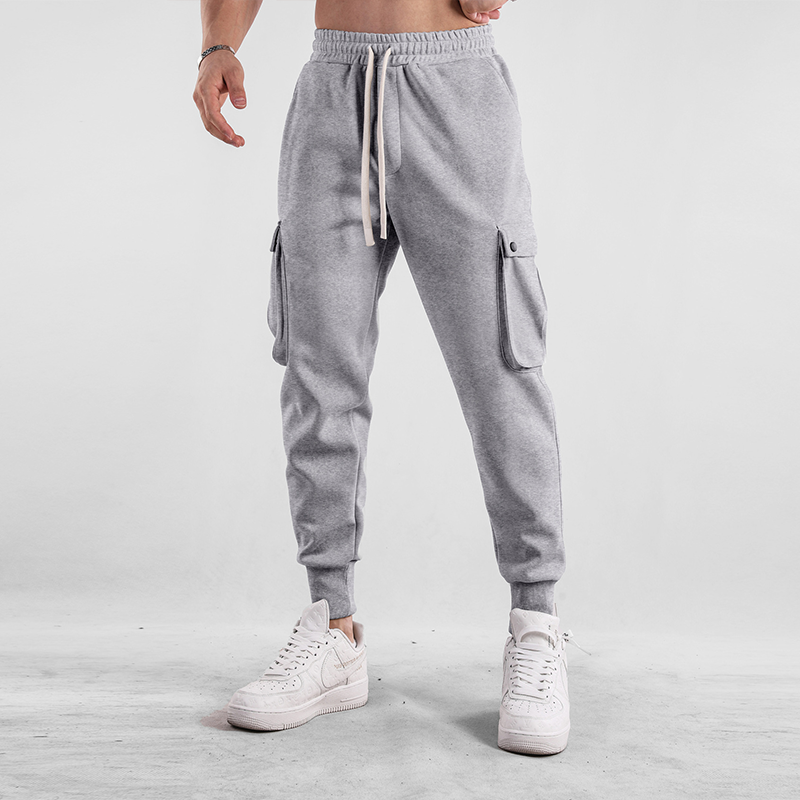 Men's Cotton Cargo Joggers – Urban Flex Stretch Comfort Fit – view 9