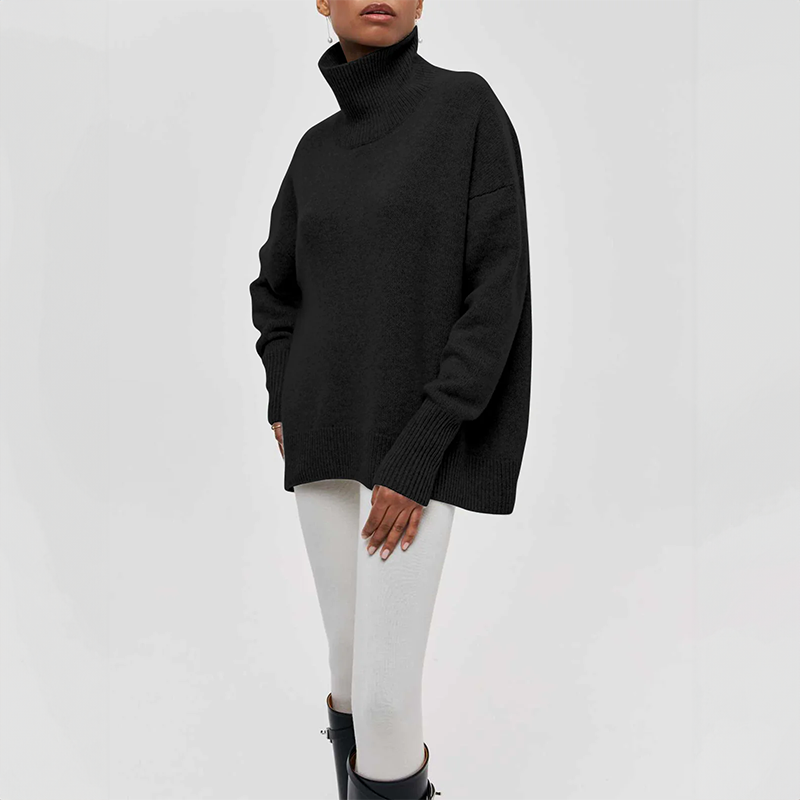 Women's Amelie Knit Turtleneck Jumper – Cosy Winter Layer – view 10