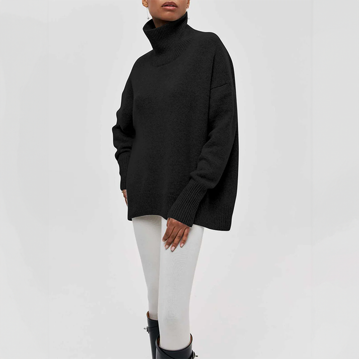 Women's Amelie Knit Turtleneck Jumper – Cosy Winter Layer – view 10