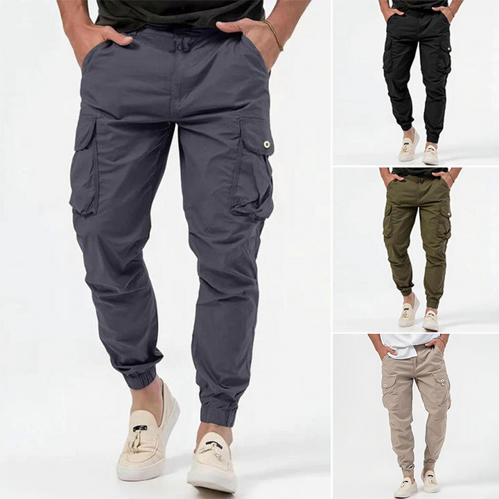 Men's Stretch Cargo Joggers – Tapered 4-Way Flex Trousers – view 8