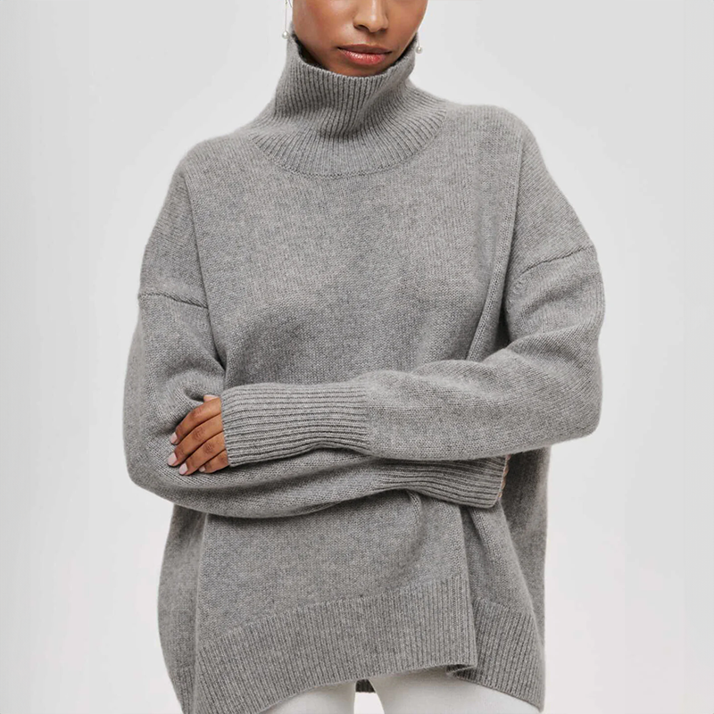 Women's Amelie Knit Turtleneck Jumper – Cosy Winter Layer – view 7