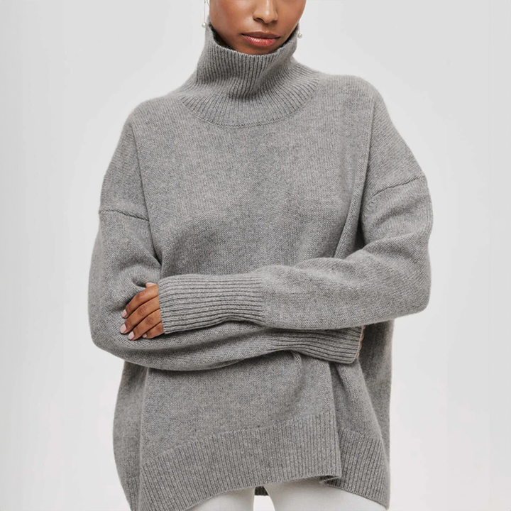 Women's Amelie Knit Turtleneck Jumper – Cosy Winter Layer – view 7
