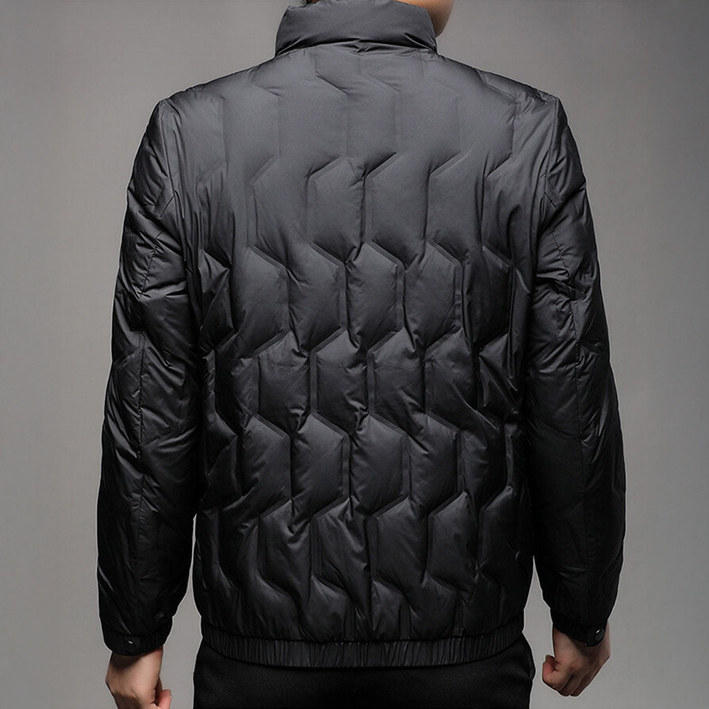Men's Quilted Down Jacket – Lightweight Windproof Warmth – view 8