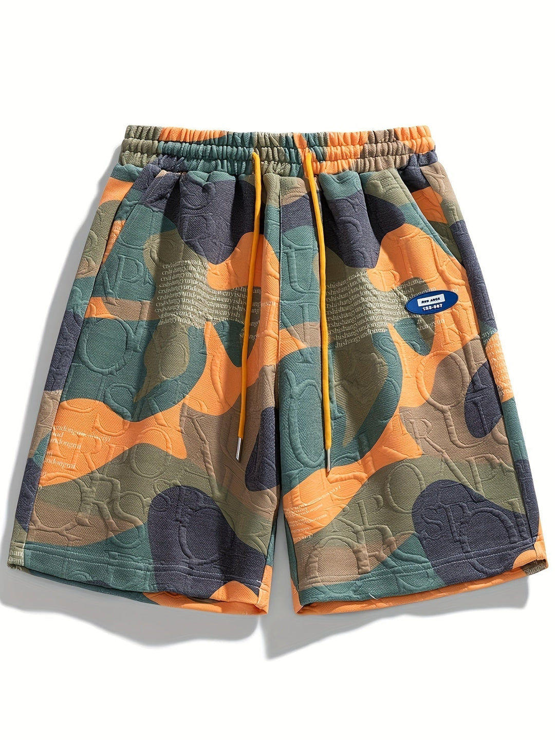 Men's Camo Relaxed Shorts – Lightweight Summer Streetwear – view 6