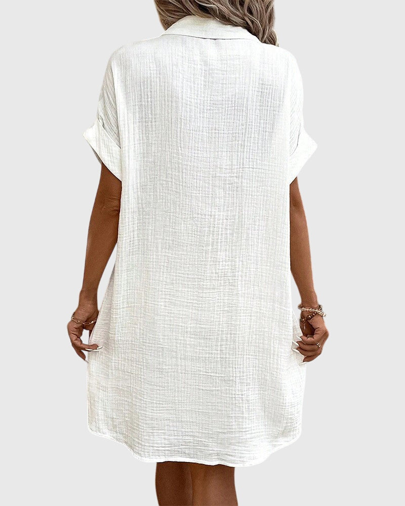 Women's Caroline Relaxed Fit Dress - Everyday Comfort