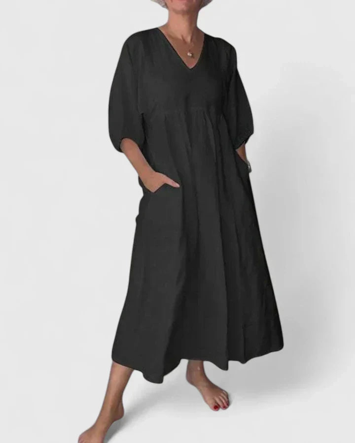Women's Sweetheart Maxi Dress - Lightweight & Breathable Summer Style