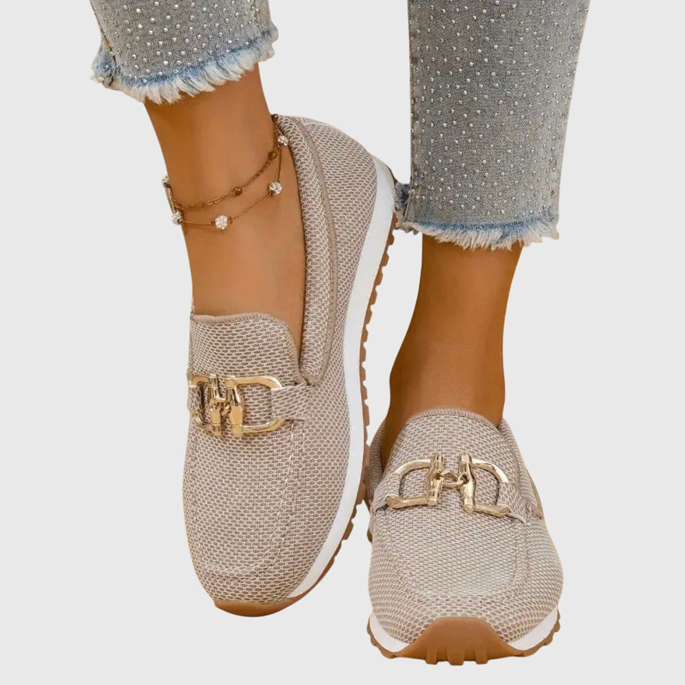 Women's Mesh Slip-On Sneakers - Orthopedic Comfort All Day