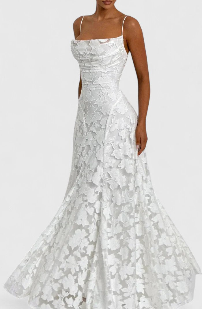Women's Cowl Neck Maxi Dress - Elegant & Effortless