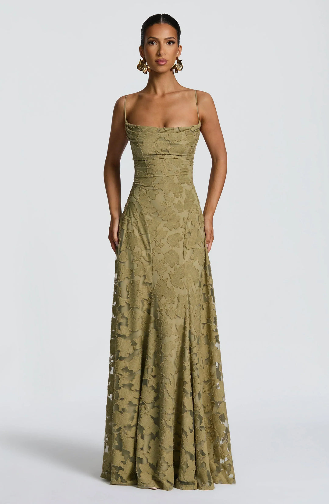 Women's Elegant Maxi Dress - Effortless Party Style