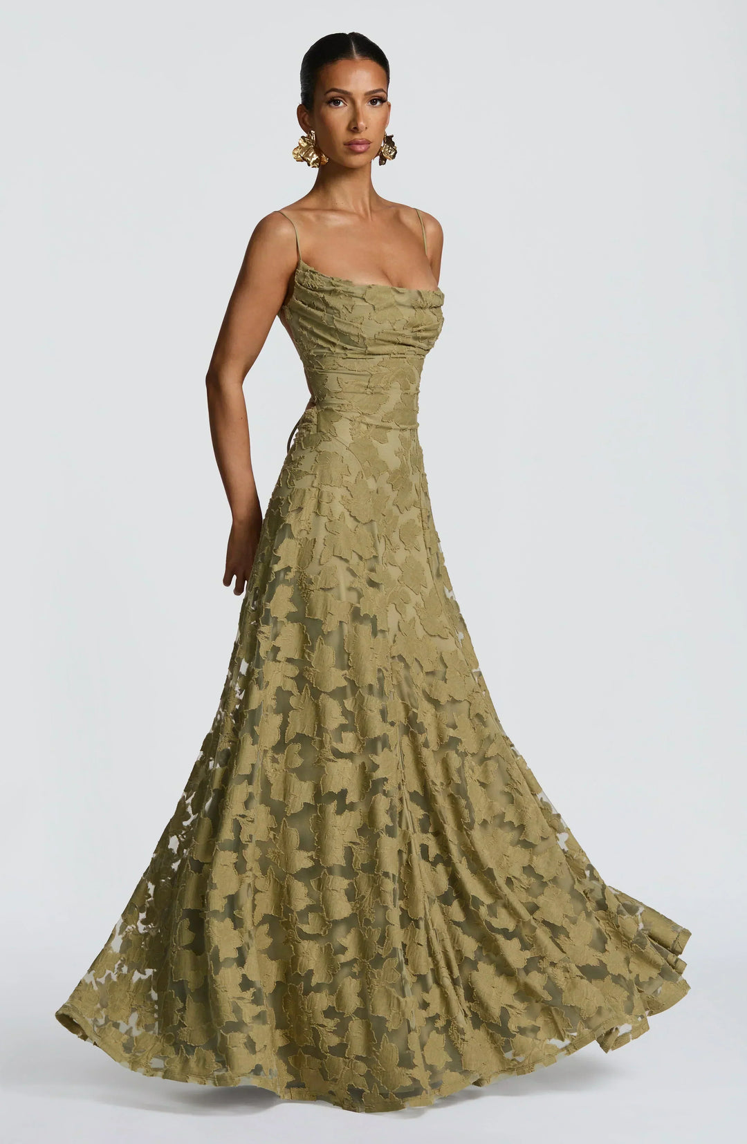 Women's Elegant Maxi Dress - Effortless Party Style