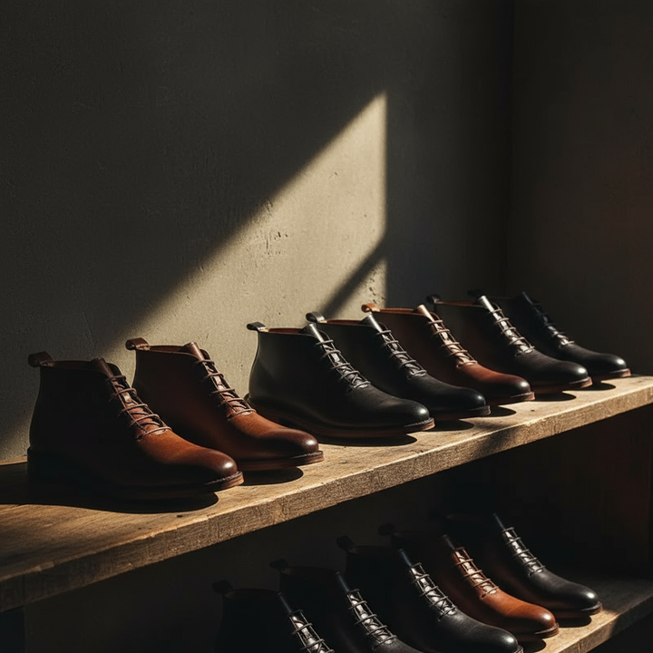 Men's Full-Grain Leather Boots – Goodyear-Welted Dress Boots – view 8