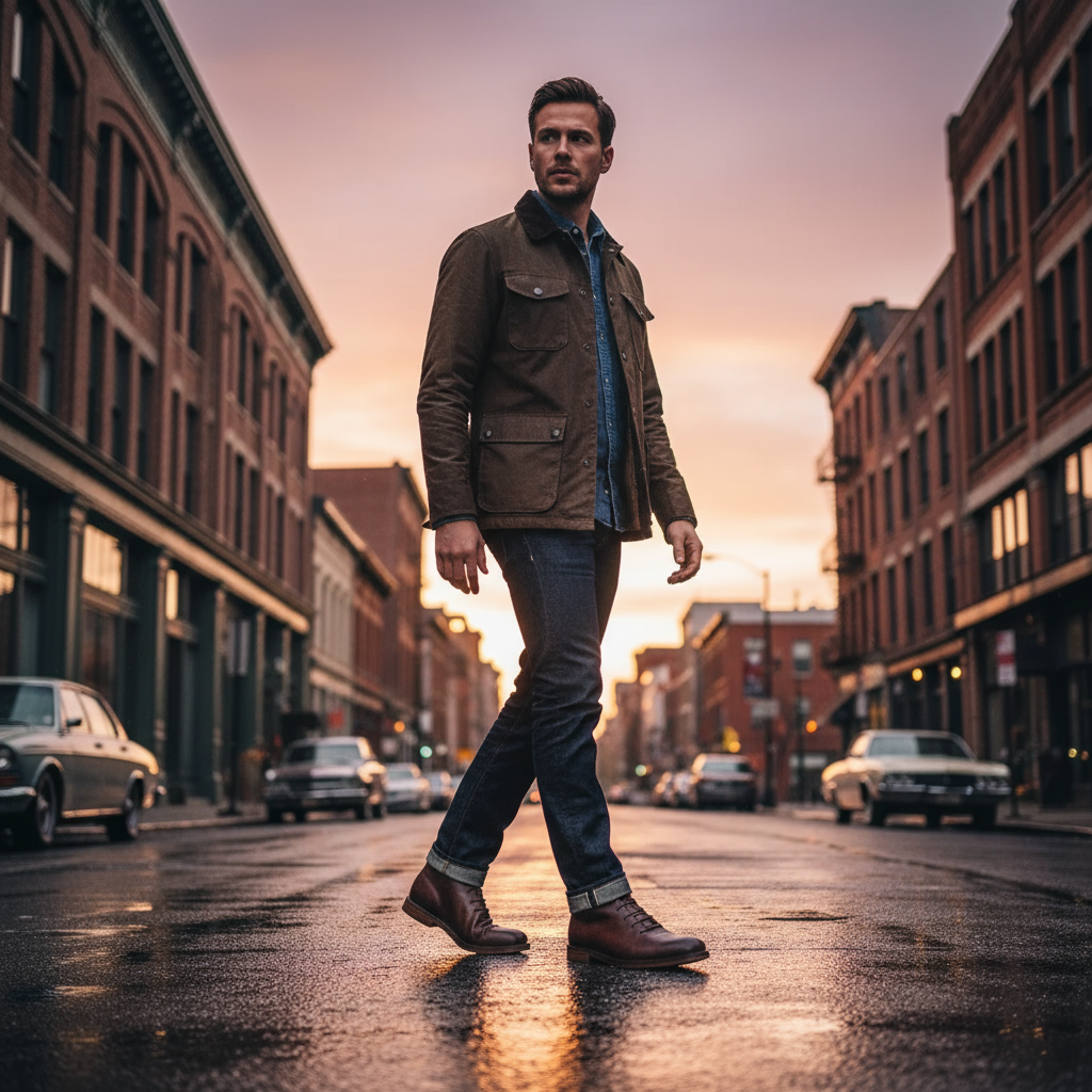 Men's Full-Grain Leather Boots – Goodyear-Welted Dress Boots – view 3