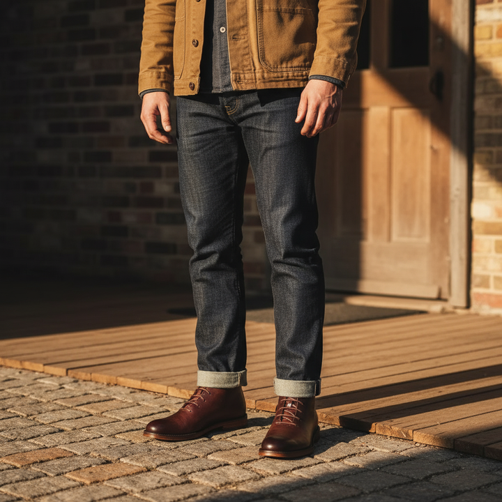 Men's Full-Grain Leather Boots – Goodyear-Welted Dress Boots – view 4
