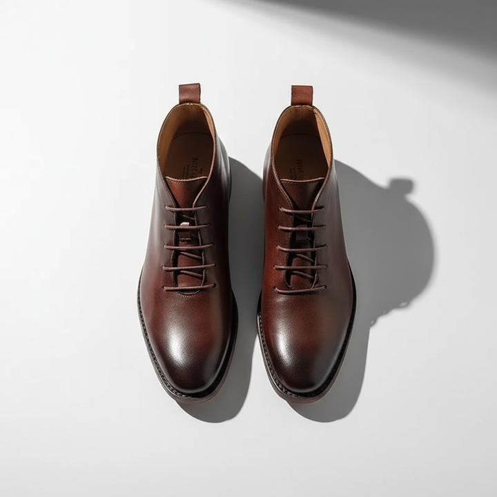 Men's Full-Grain Leather Boots – Goodyear-Welted Dress Boots – view 9