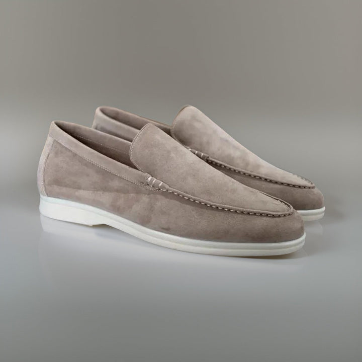 Men's Suede Loafers – Heritage Slip-On Smart Casual Shoes