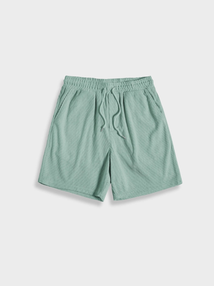 Men's Bordeaux Corduroy Co-Ord Set – Shirt and Shorts Summer – view 11
