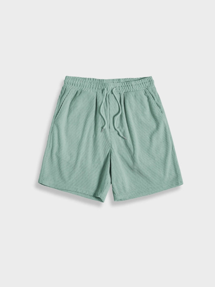 Men's Bordeaux Corduroy Co-Ord Set – Shirt and Shorts Summer – view 11