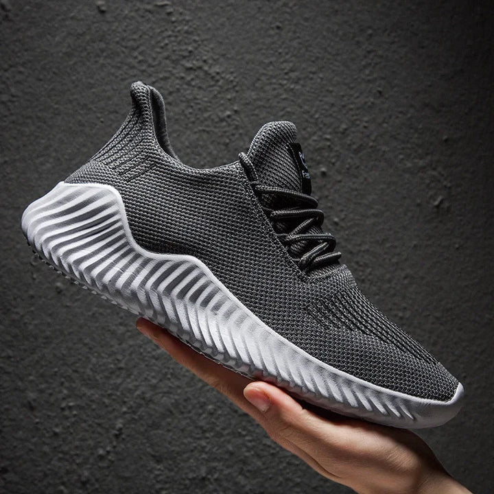 Men's Knit Trainers – Breathable Cushioned Everyday Sneakers