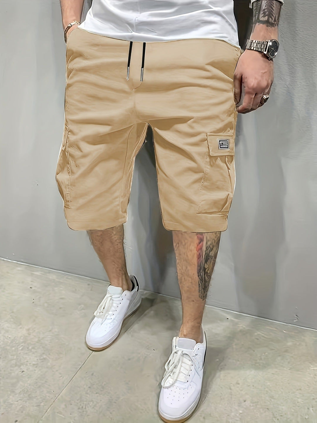 Men's Utility Cargo Shorts – Relaxed Everyday Summer – view 10