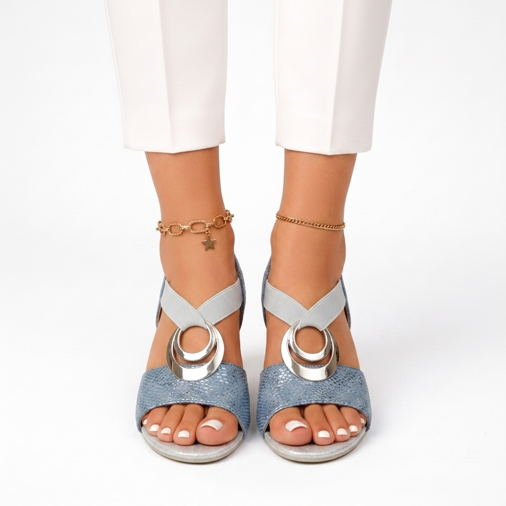 Women's Orthopedic Heeled Sandals - All Day Comfort