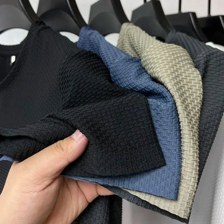 Men's Ice Silk Shirt – Lightweight Cooling Summer Casual Shirt – view 6