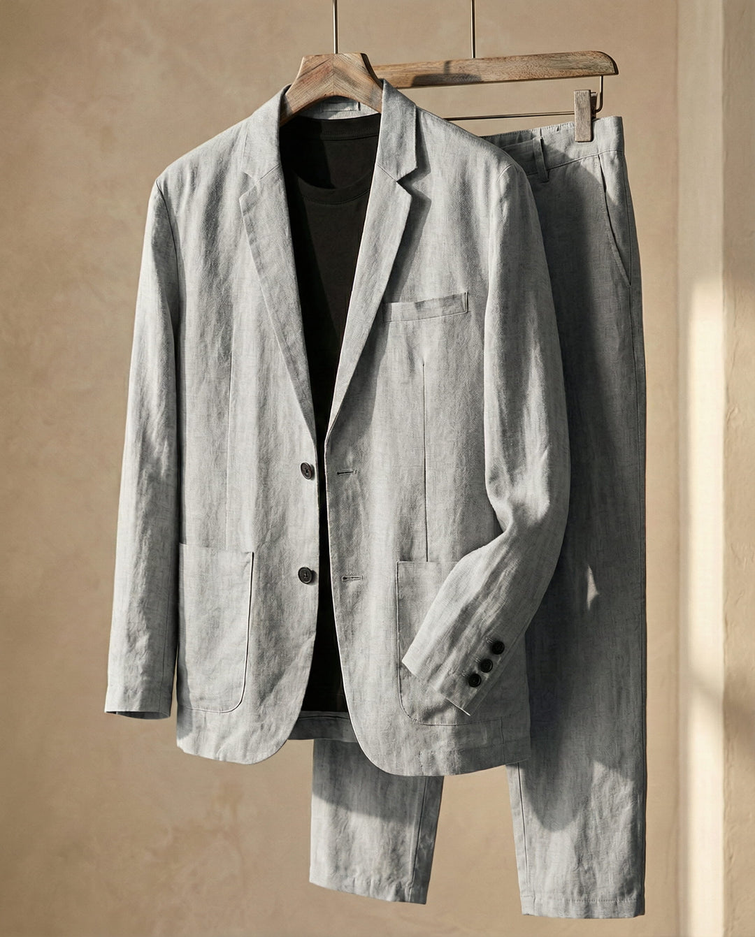 Men's Linen Suit – Relaxed Two-Piece Summer Tailoring – view 5