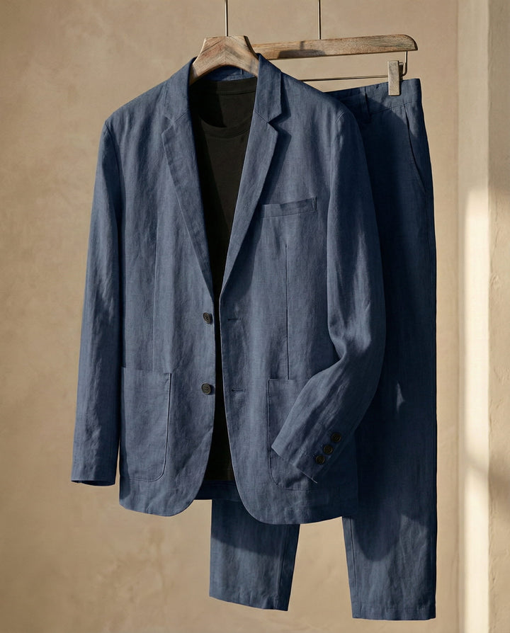 Men's Linen Suit – Relaxed Two-Piece Summer Tailoring – view 6