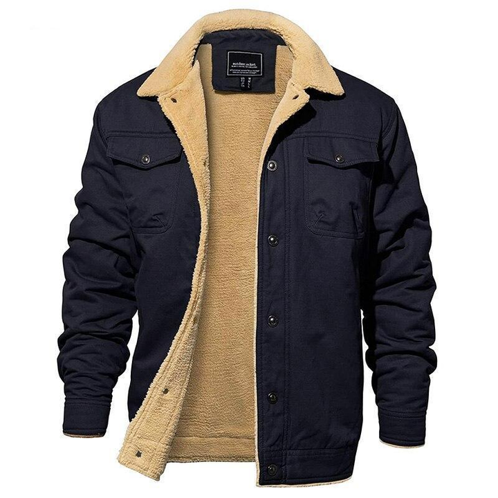 Men's Wool Blend Casual Jacket – Tailored Smart Layering Piece – view 3