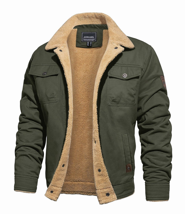 Men's Wool Blend Casual Jacket – Tailored Smart Layering Piece – view 2