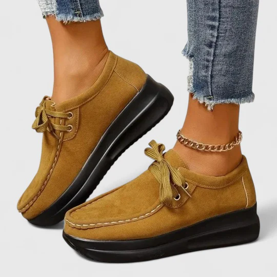 Women's Lightweight Suede-Like Comfort Flats - Everyday Style