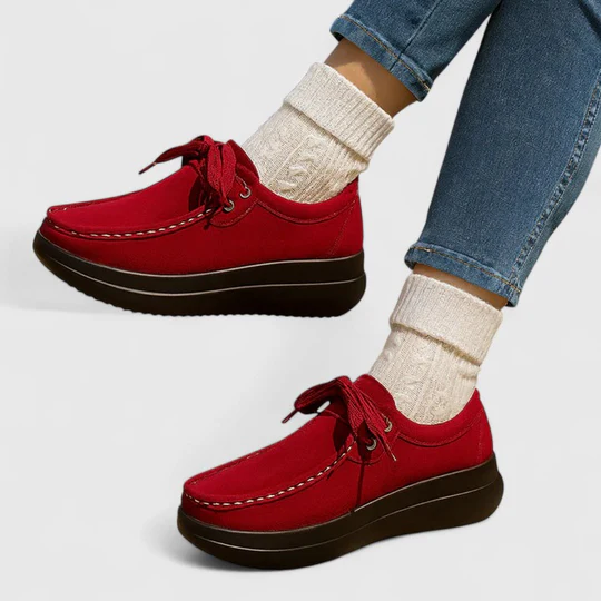 Women's Lightweight Suede-Like Comfort Flats - Everyday Style
