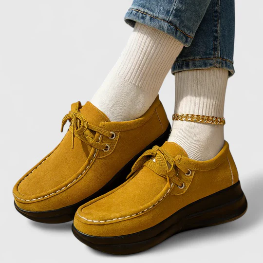 Women's Lightweight Suede-Like Comfort Flats - Everyday Style