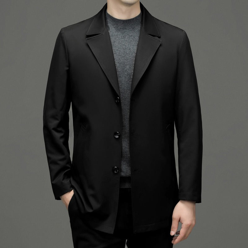Men's Lightweight Technical Jacket – Tailored Commuter Layer – view 8