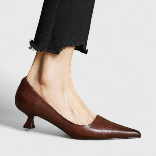 Women's Orthopedic Heels - Sleek Comfort for Everyday Elegance