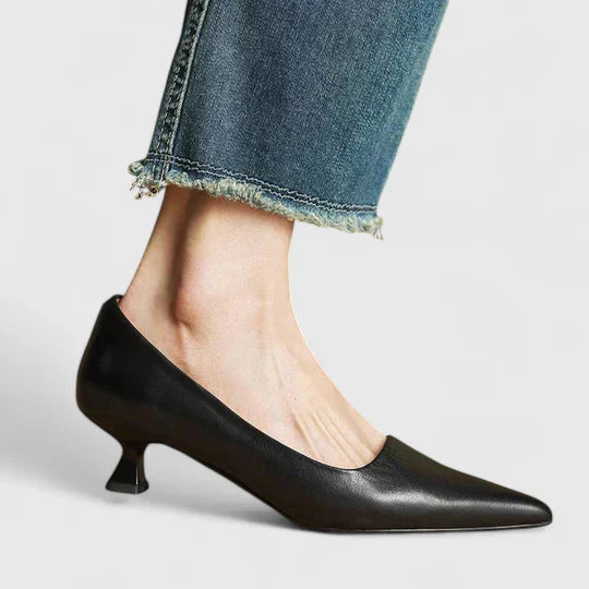 Women's Orthopedic Heels - Sleek Comfort for Everyday Elegance