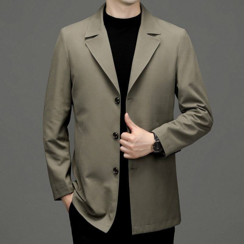 Men's Lightweight Technical Jacket – Tailored Commuter Layer – view 10