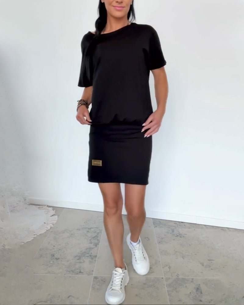 Women's Melissa Relaxed Stretch Dress – Easy Everyday Wear