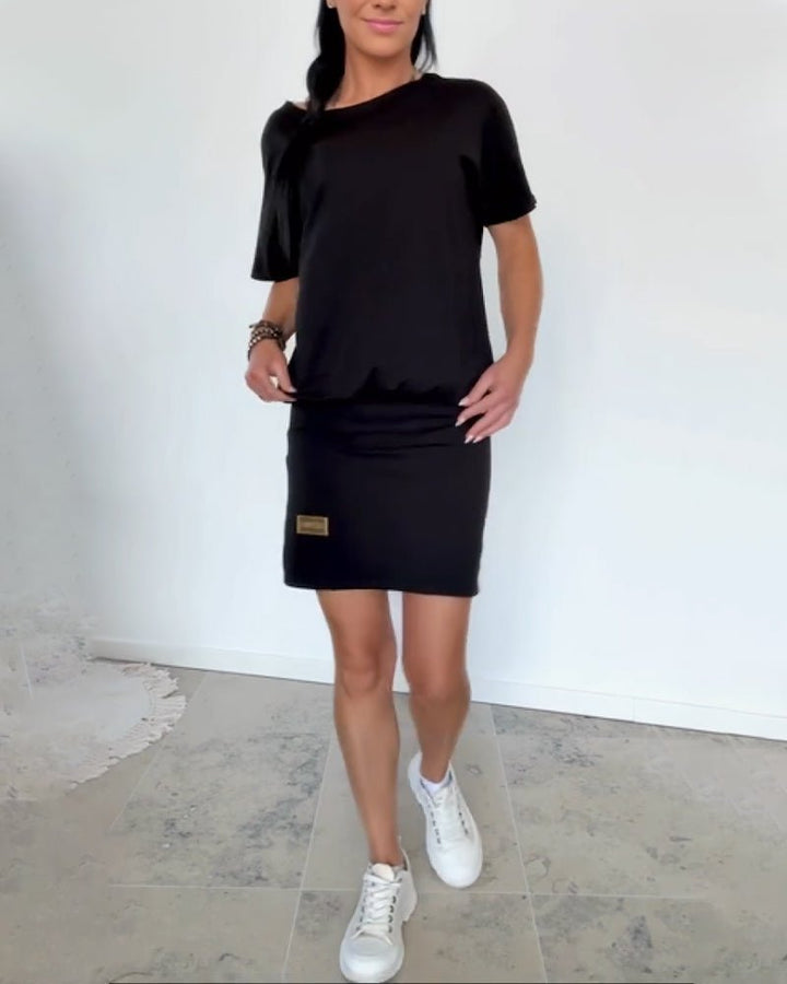 Women's Melissa Relaxed Stretch Dress – Easy Everyday Wear